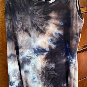 Tie dyed beach dress